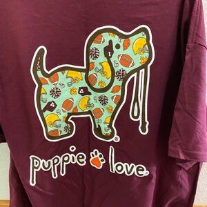 Puppie Love Adult XXL T-shirt NEW NWT